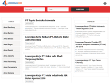 Tablet Screenshot of lowongan4400.com